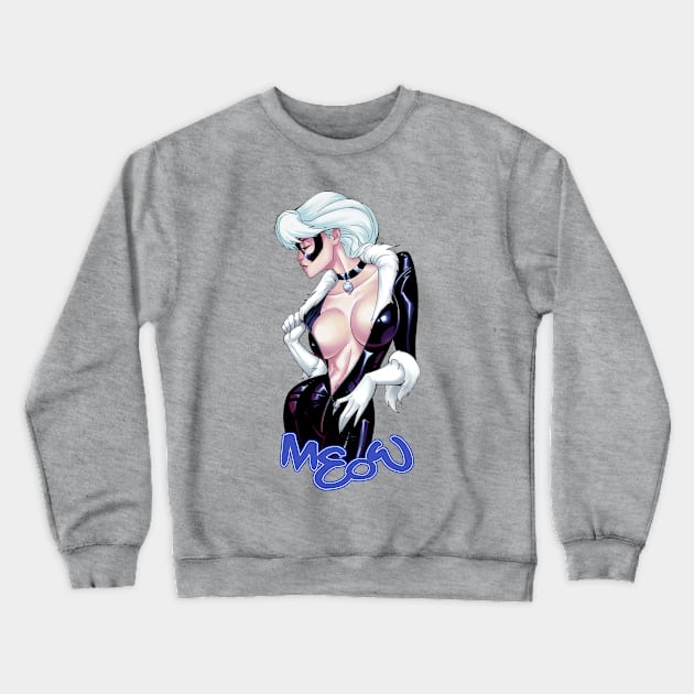 Meow Crewneck Sweatshirt by DB_MP1138